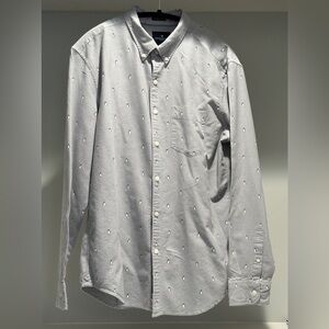 AMERICAN EAGLE OUTFITTERS Seriously Soft Button Down with Penguin Print